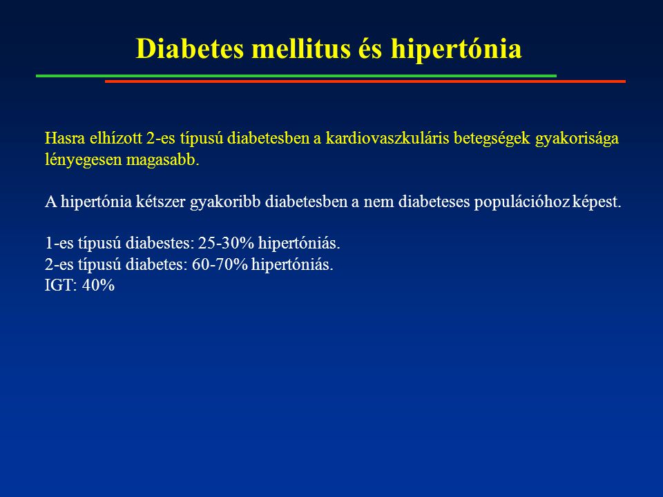 típusú hipertónia)