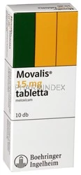 MELOXICAM-ZENTIVA 15 MG TABLETTA 20X