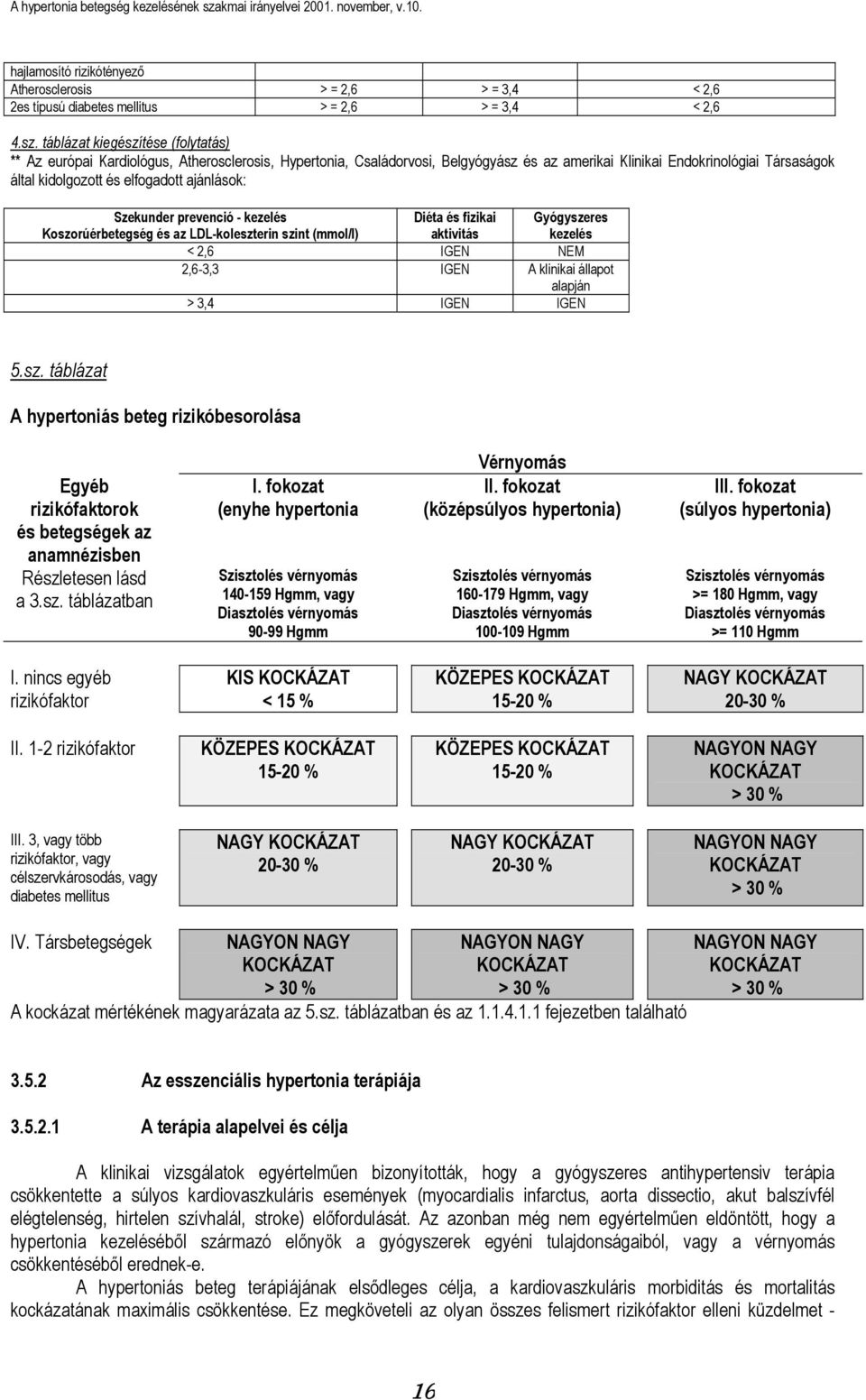 a hipertónia fundusának változásai