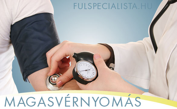 magas vérnyomás tinnitus kezelése